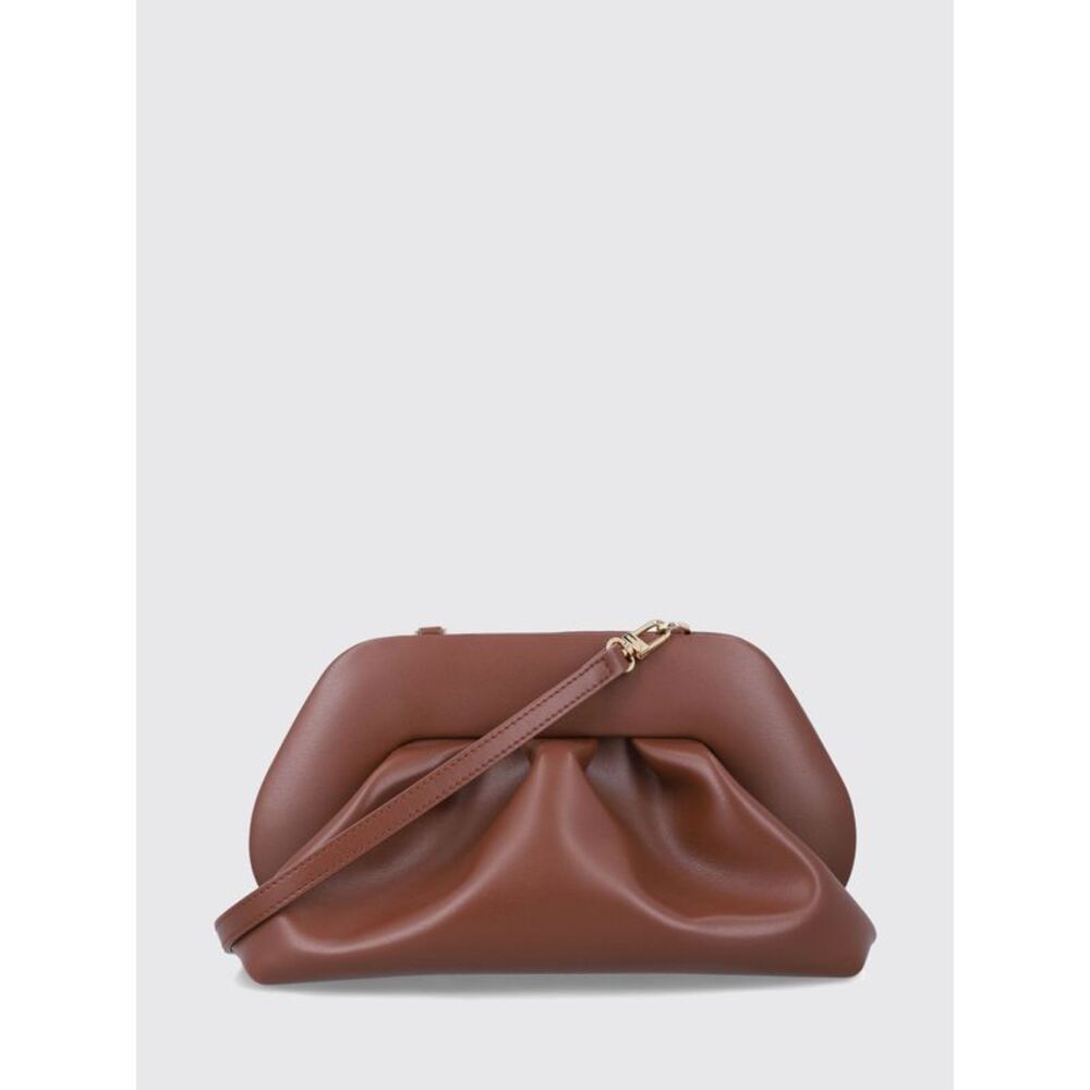 Themoire Clutch Woman Brown